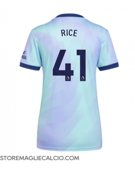 Arsenal Declan Rice #41 Maglia Gara Terza Repliche 2024-25 Donna